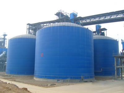 盖州水泥钢板库改造