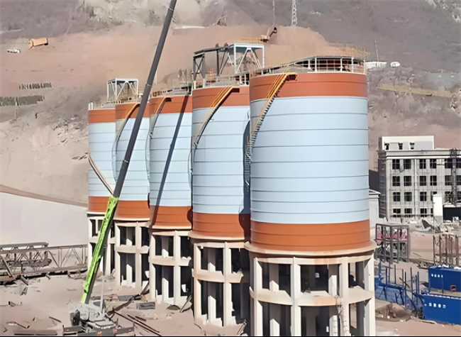 盖州高架钢板仓