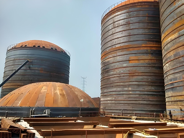 盖州焦粉钢板仓